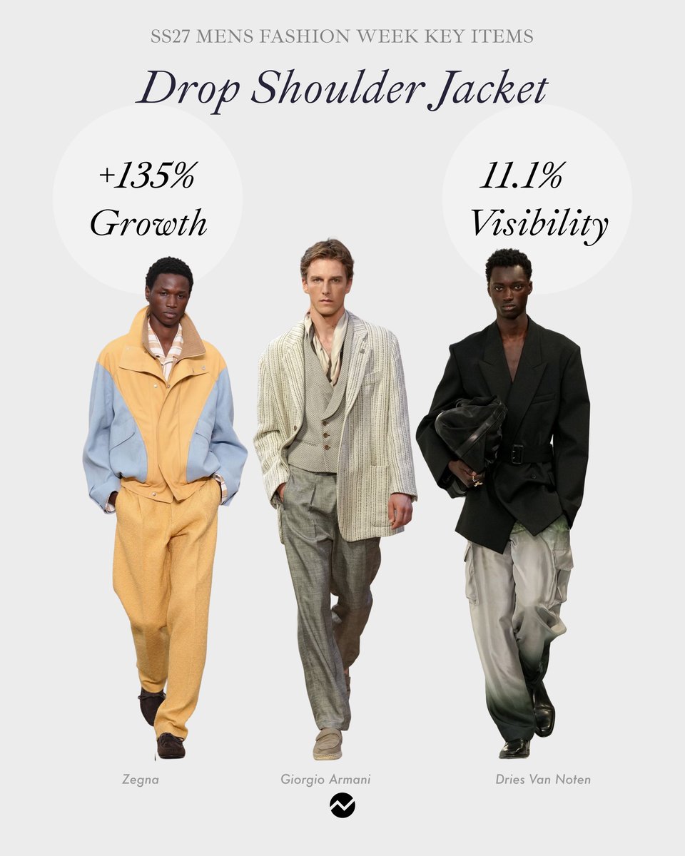 Drop shoulder jacket