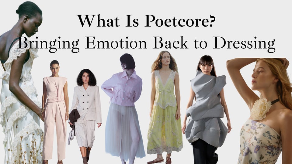 Featured image for What Is Poetcore? The Fashion Aesthetic Bringing Emotion Back to Dressing