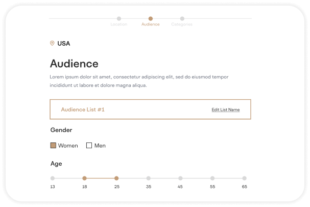 Audience Intelligence: Understanding Your Customer Base with Precision - Visual representation of T-Fashion's audience intelligence capabilities