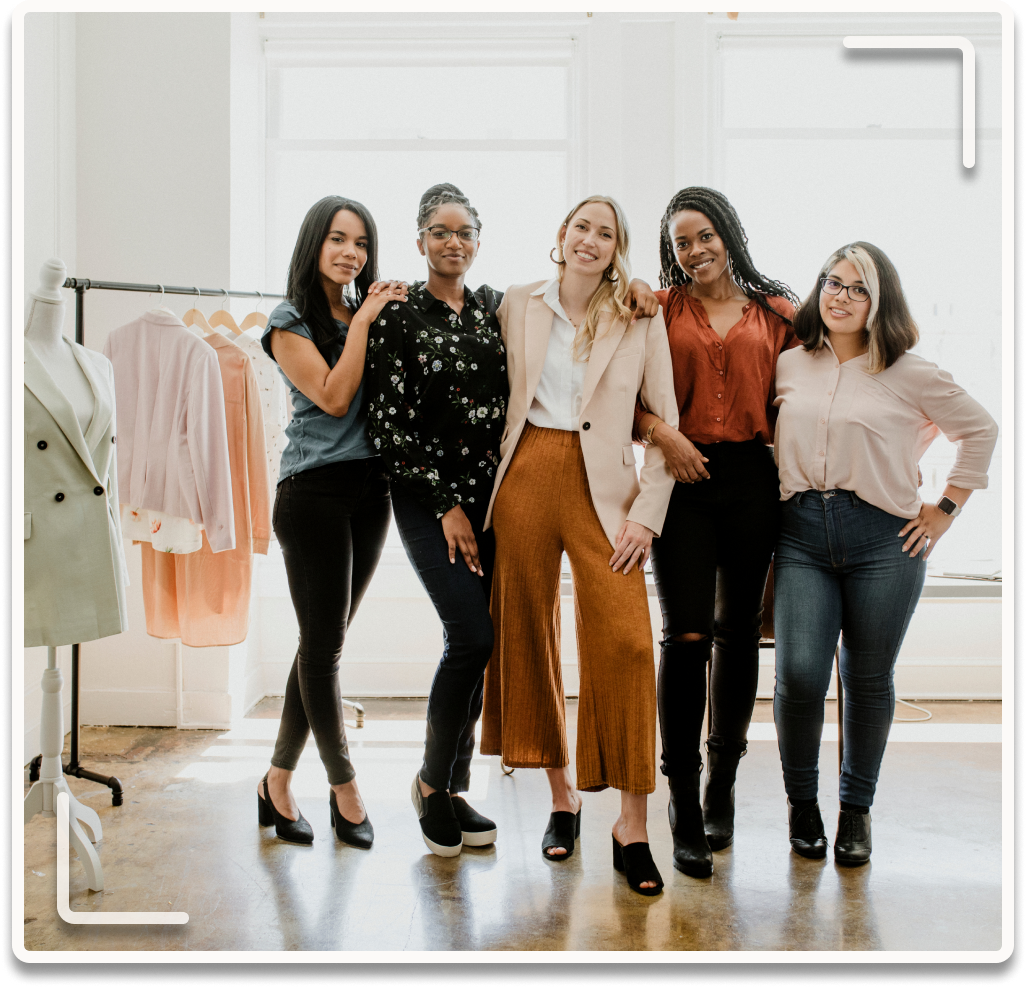 T-Fashion solutions For Brands - Visual representation of how T-Fashion's AI platform benefits for brands