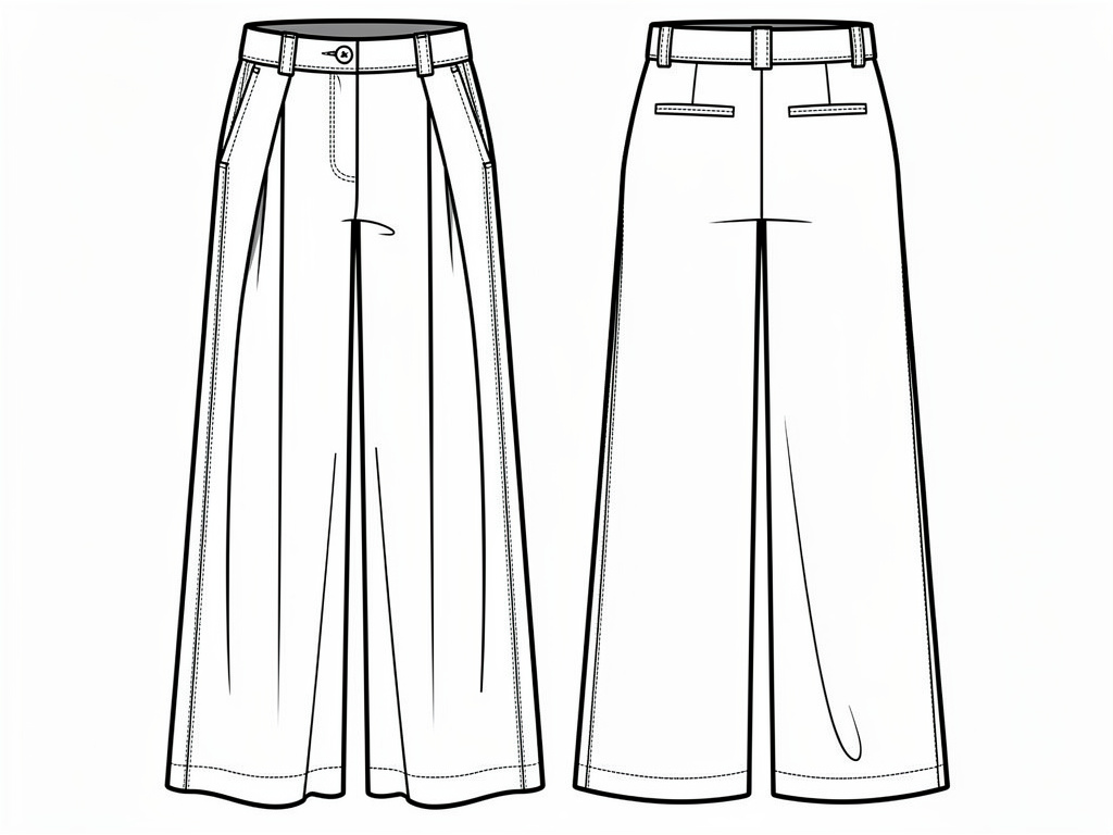 Technical flat preview